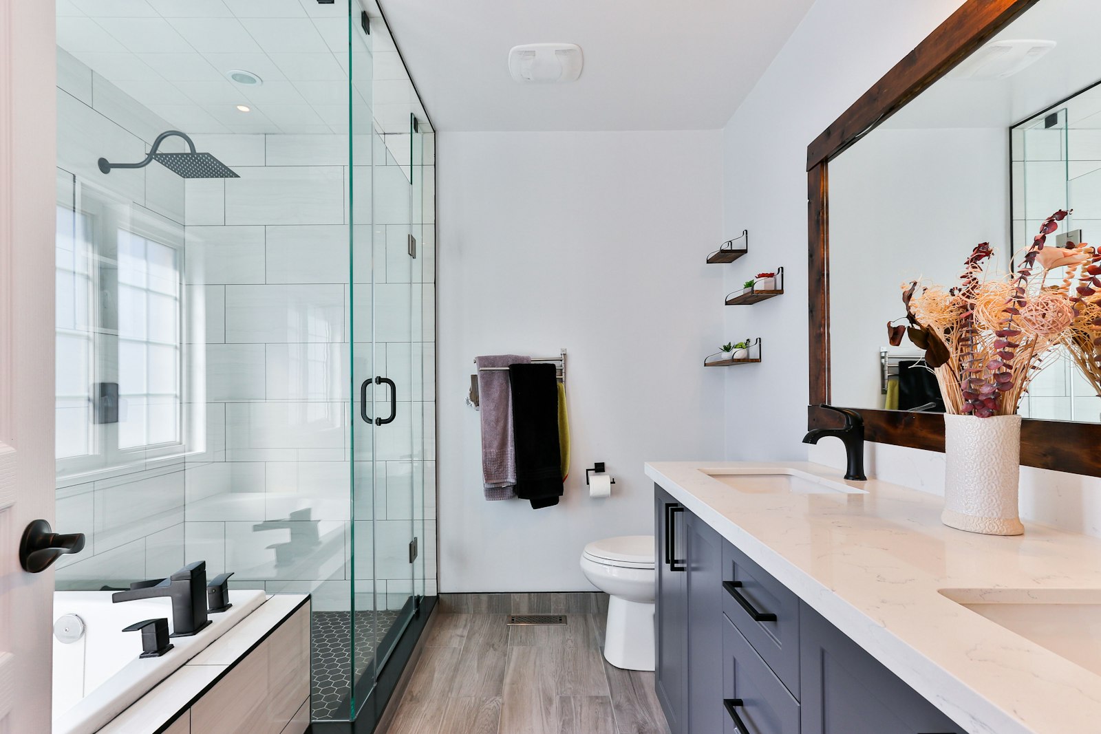 Bathroom fixture coverage