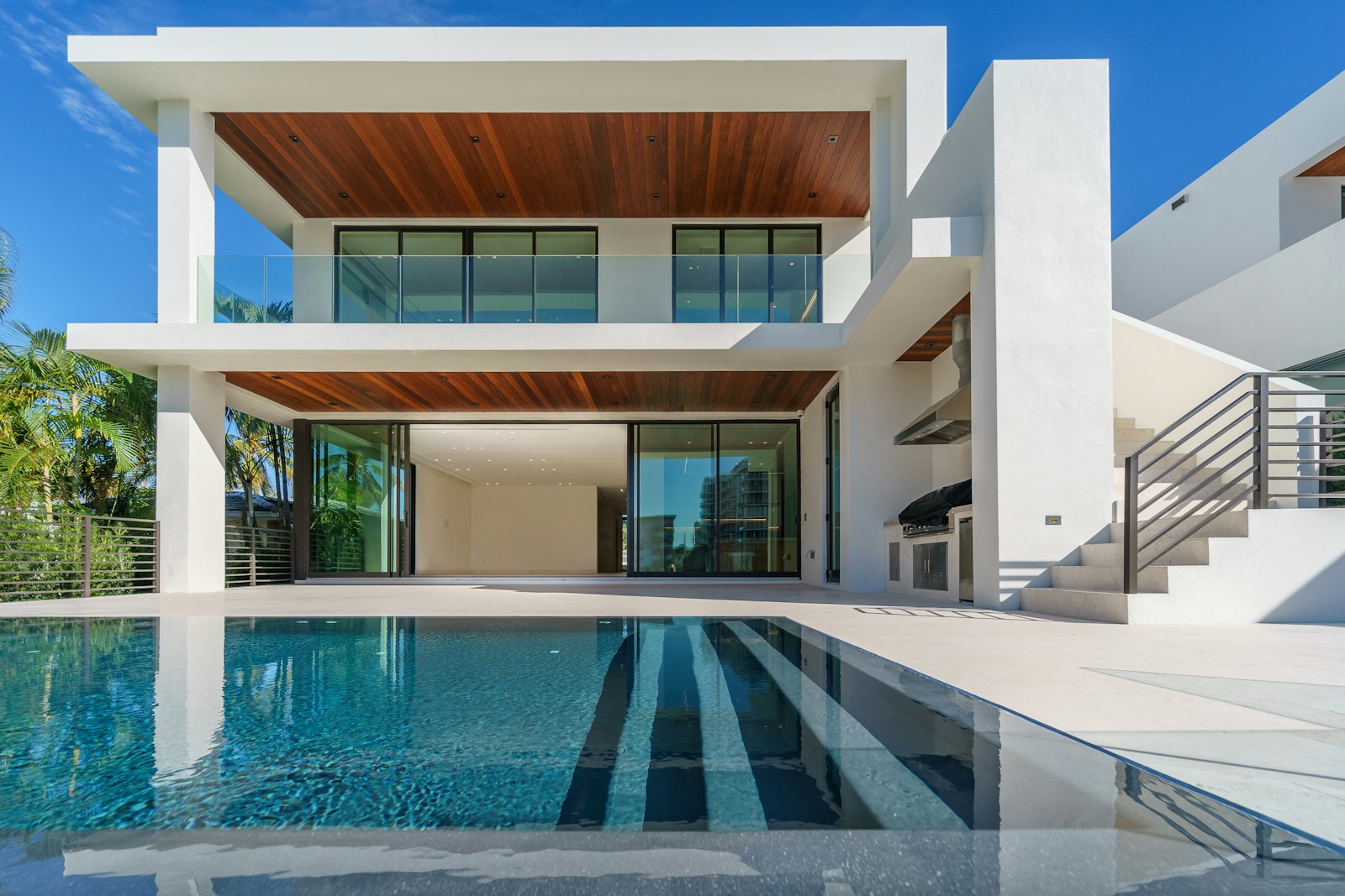 Modern home protected by EnsaGuard
